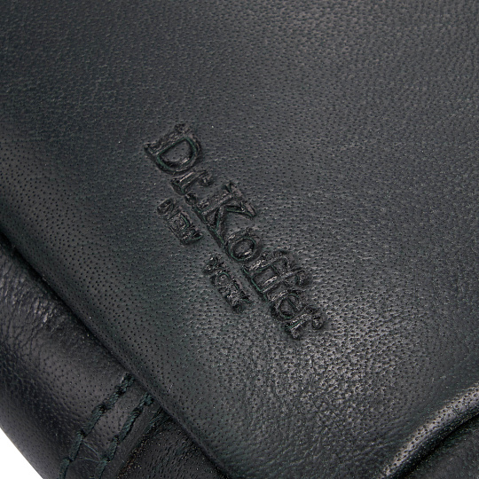 Женская сумка Dr.Koffer из натуральной кожи зеленая