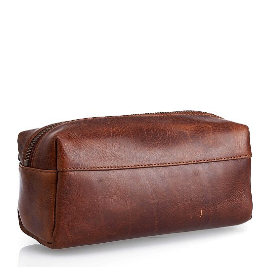 Несессер Dr.Koffer из натуральной кожи коричневый