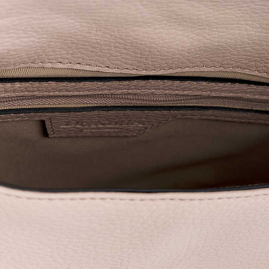 Женская сумка Dr. Koffer из натуральной кожи бежевая