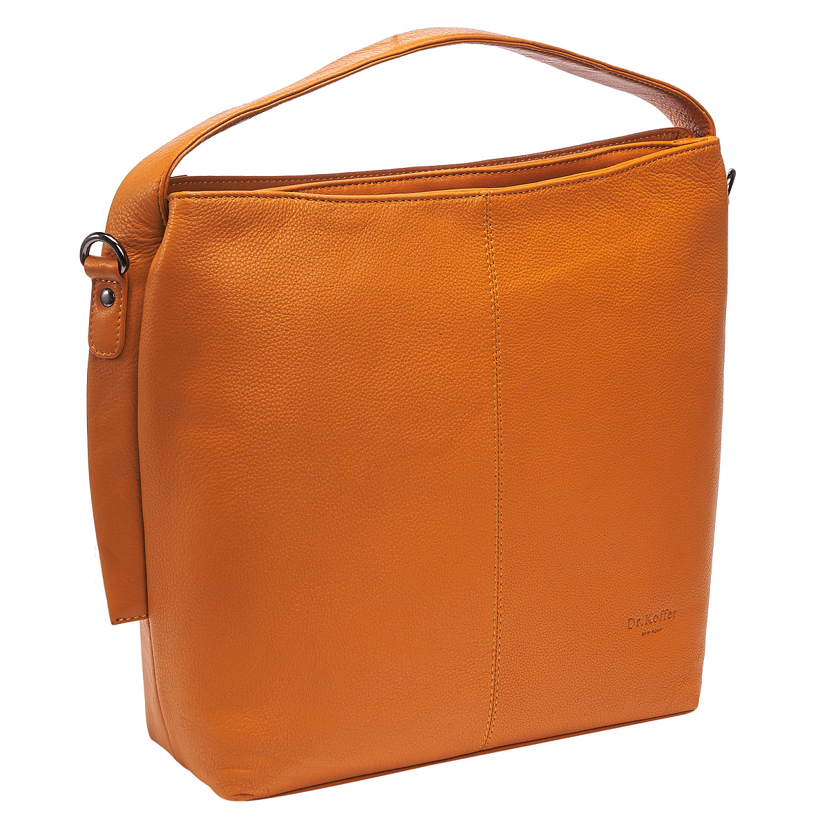 Женская сумка Dr.Koffer из натуральной кожи желтая
