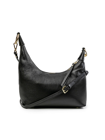 Женская сумка Dr.Koffer из натуральной кожи черная