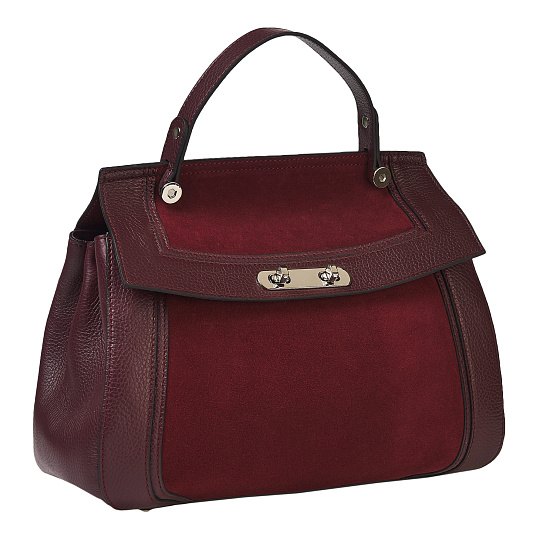 Бордовый сэтчел Dr. Koffer 5613SV-03
