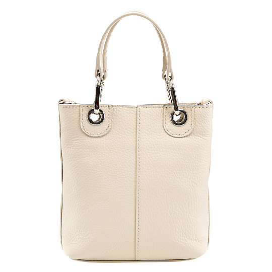 Женская сумка Dr. Koffer из натуральной кожи белая