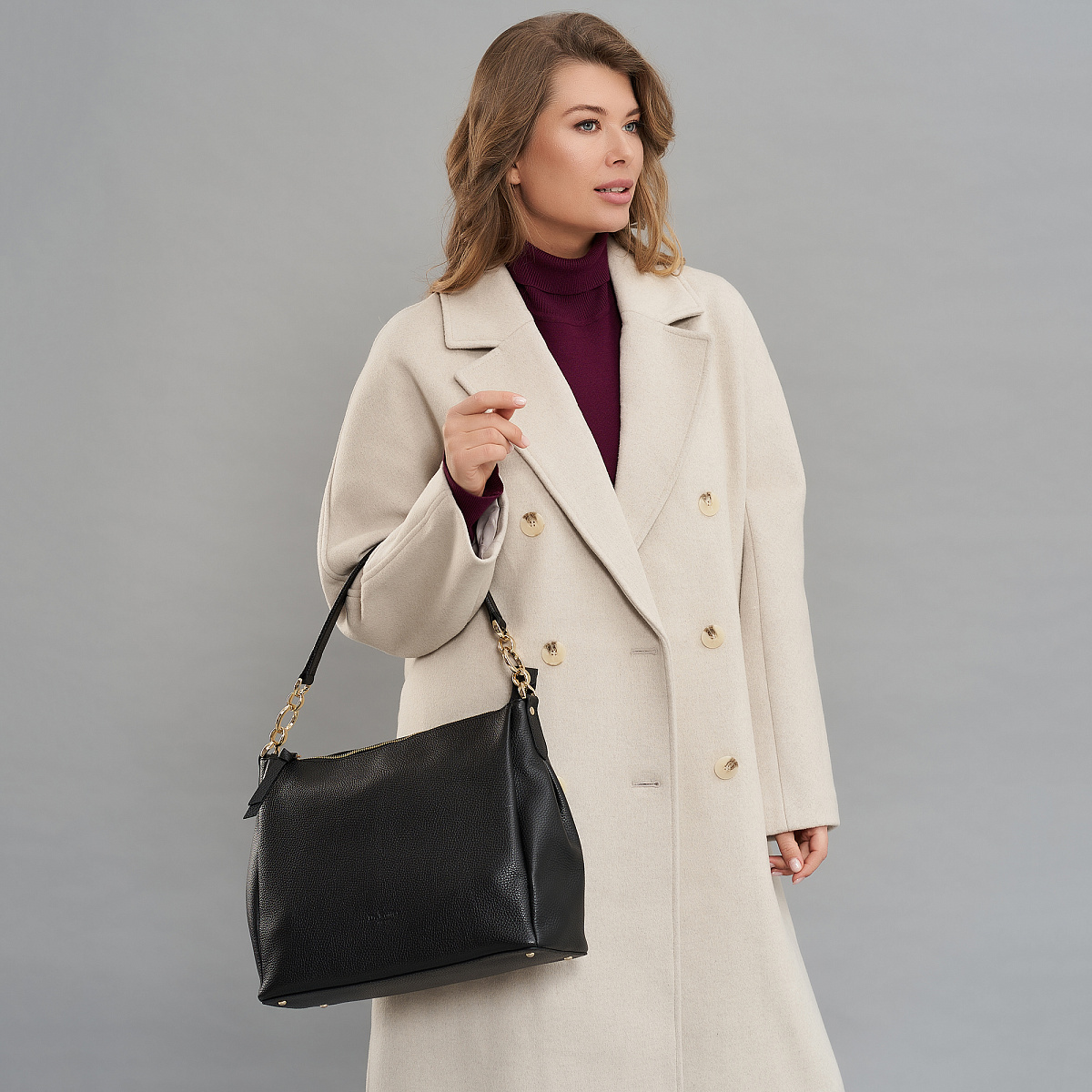 Др.Коффер 7017BR-04 хобо женское