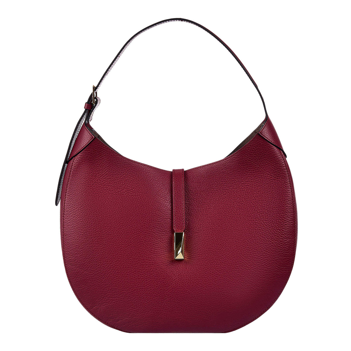 Женская сумка Dr. Koffer из натуральной кожи бордовая