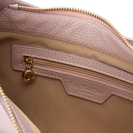 Женская сумка Dr. Koffer из натуральной кожи розовая