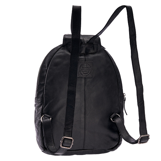 Рюкзак Dr.Koffer из натуральной кожи черный