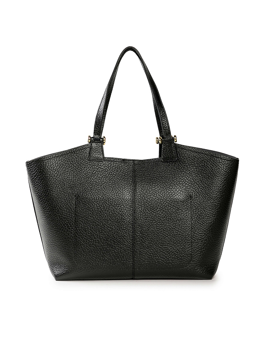 Женская сумка Dr. Koffer из натуральной кожи черная