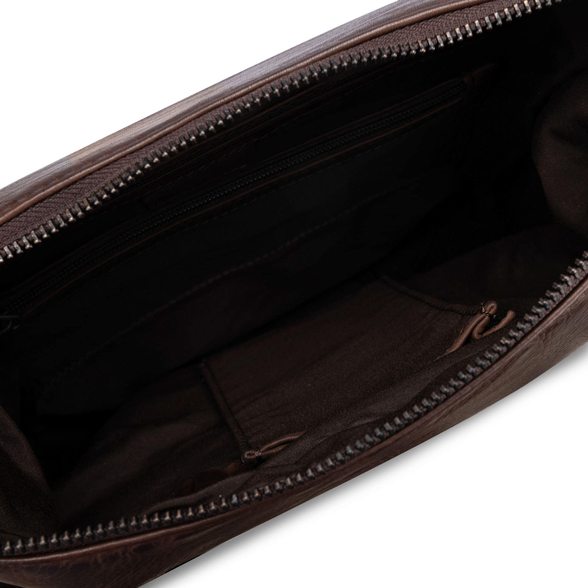 Сумка через плечо Dr.Koffer из натуральной кожи коричневая