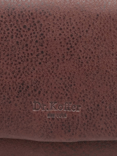 Кошелек Dr.Koffer из натуральной кожи коричневый