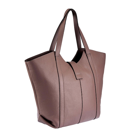 Женская сумка Dr. Koffer из натуральной кожи розовая