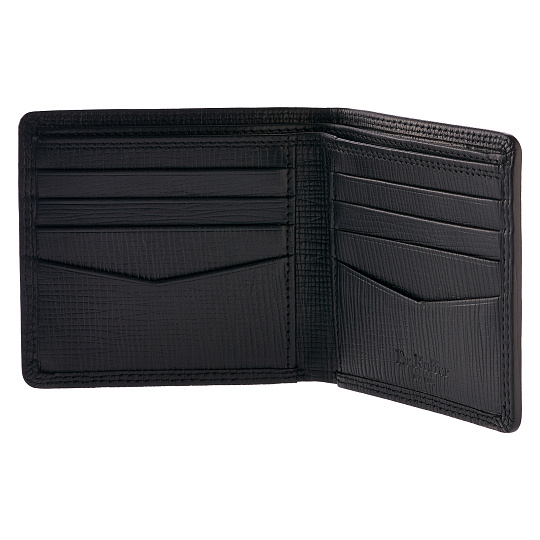 Портмоне Dr.Koffer из натуральной кожи черное