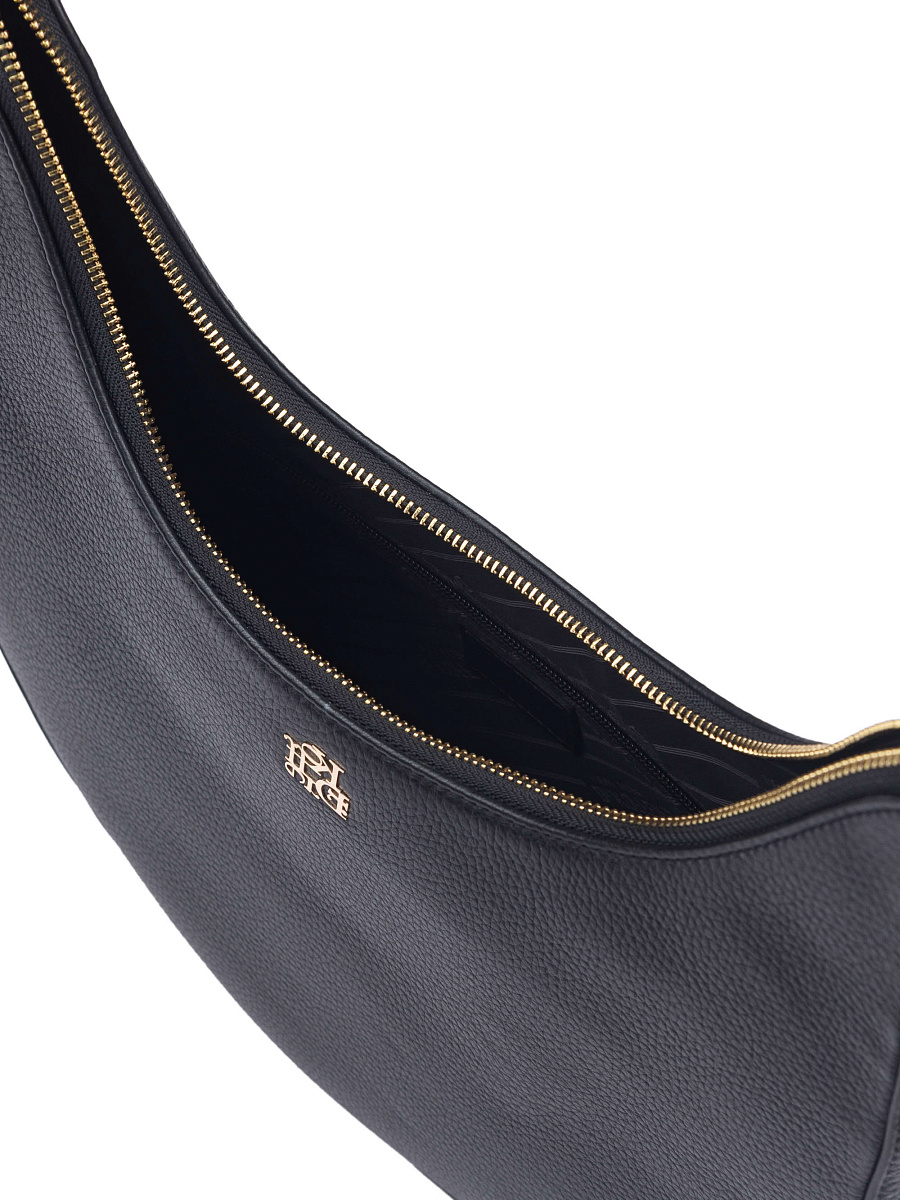 Женская сумка Dr. Koffer из натуральной кожи черная