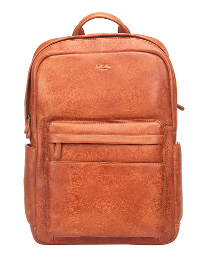 Рюкзак Dr. Koffer из натуральной кожи коричневый