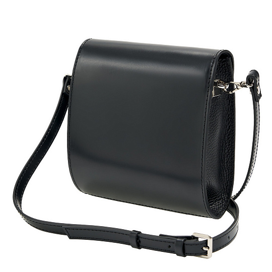 Женская сумка Dr. Koffer из натуральной кожи черная