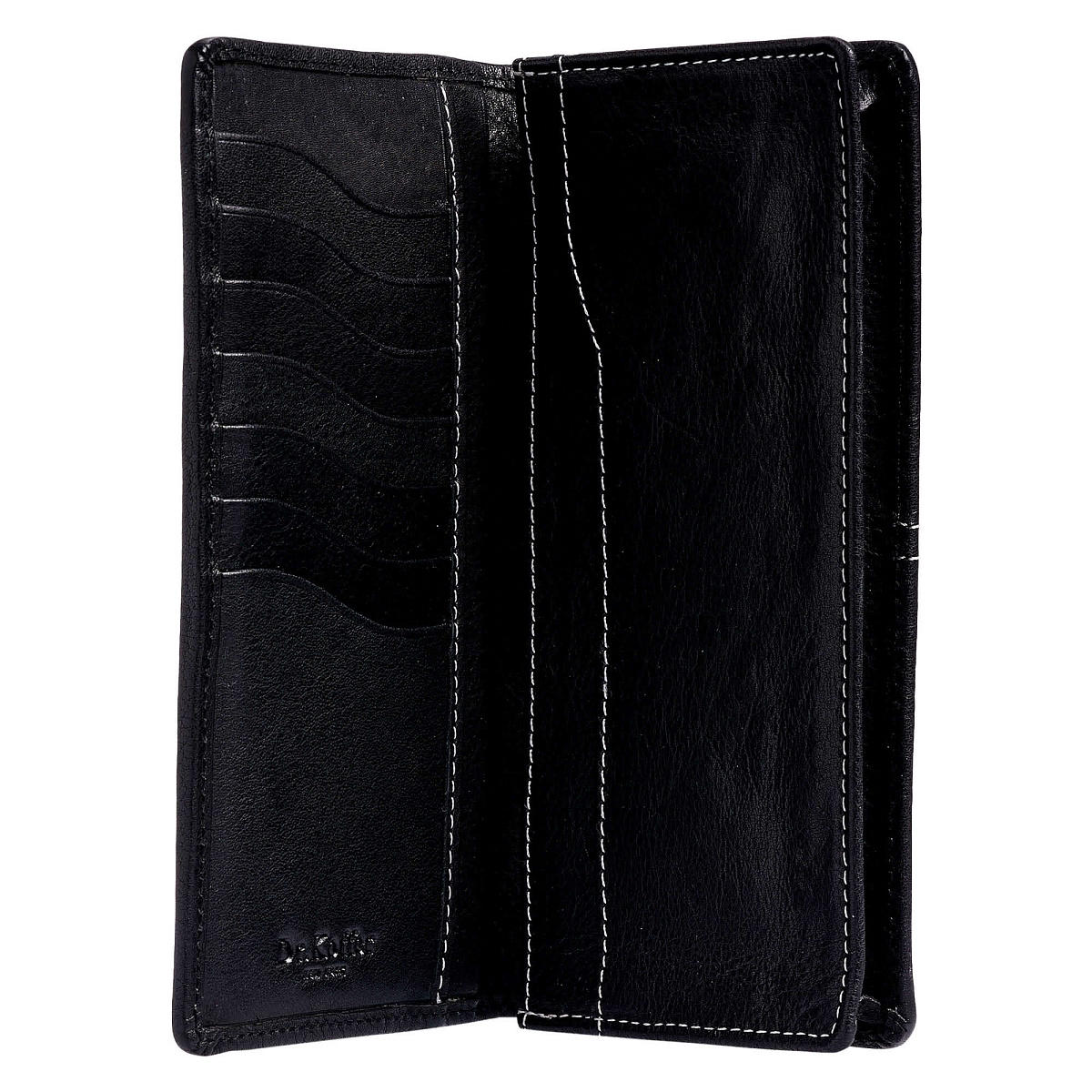 Портмоне Dr.Koffer из натуральной кожи черное