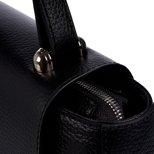 Женская сумка Dr. Koffer из натуральной кожи черная