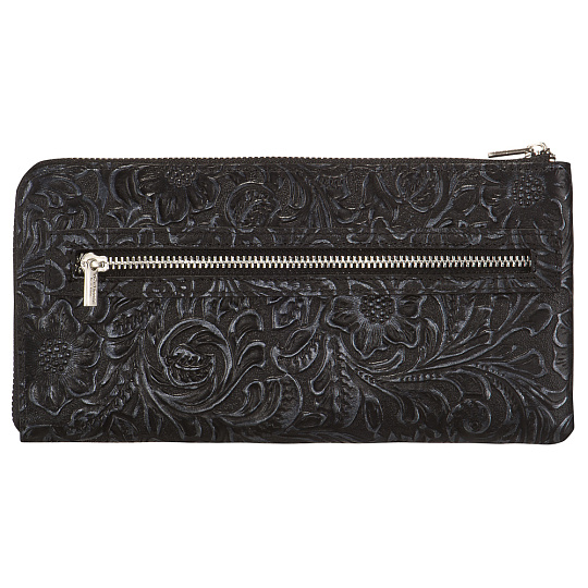 Кошелек Dr.Koffer из натуральной кожи черный