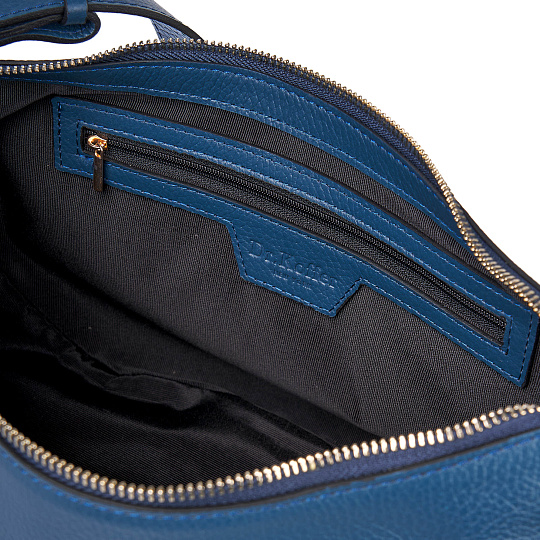 Женская сумка Dr. Koffer из натуральной кожи синяя