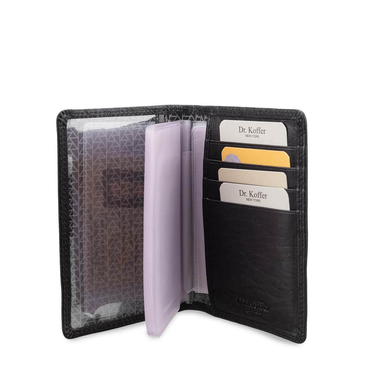 Обложка для паспорта/автодок из натуральной кожи Dr. Koffer