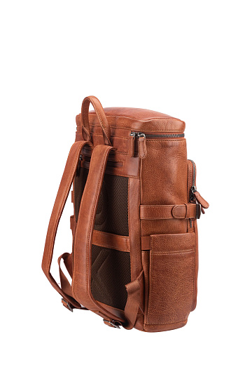 Рюкзак Dr. Koffer из натуральной кожи коричневый
