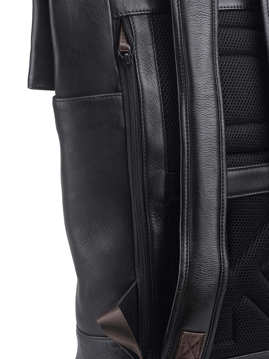Рюкзак Dr. Koffer из натуральной кожи черный
