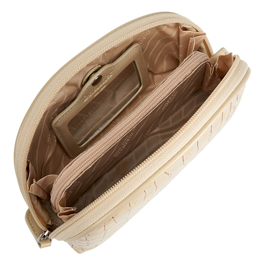 Косметичка Dr.Koffer из натуральной кожи белая