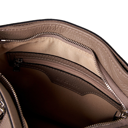 Женская сумка Dr. Koffer из натуральной кожи коричневая