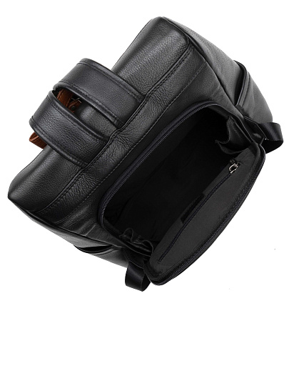 Рюкзак Dr. Koffer из натуральной кожи черный