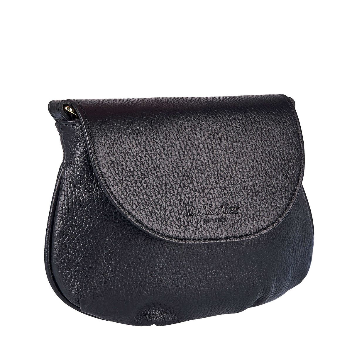 Женская сумка Dr. Koffer из натуральной кожи черная