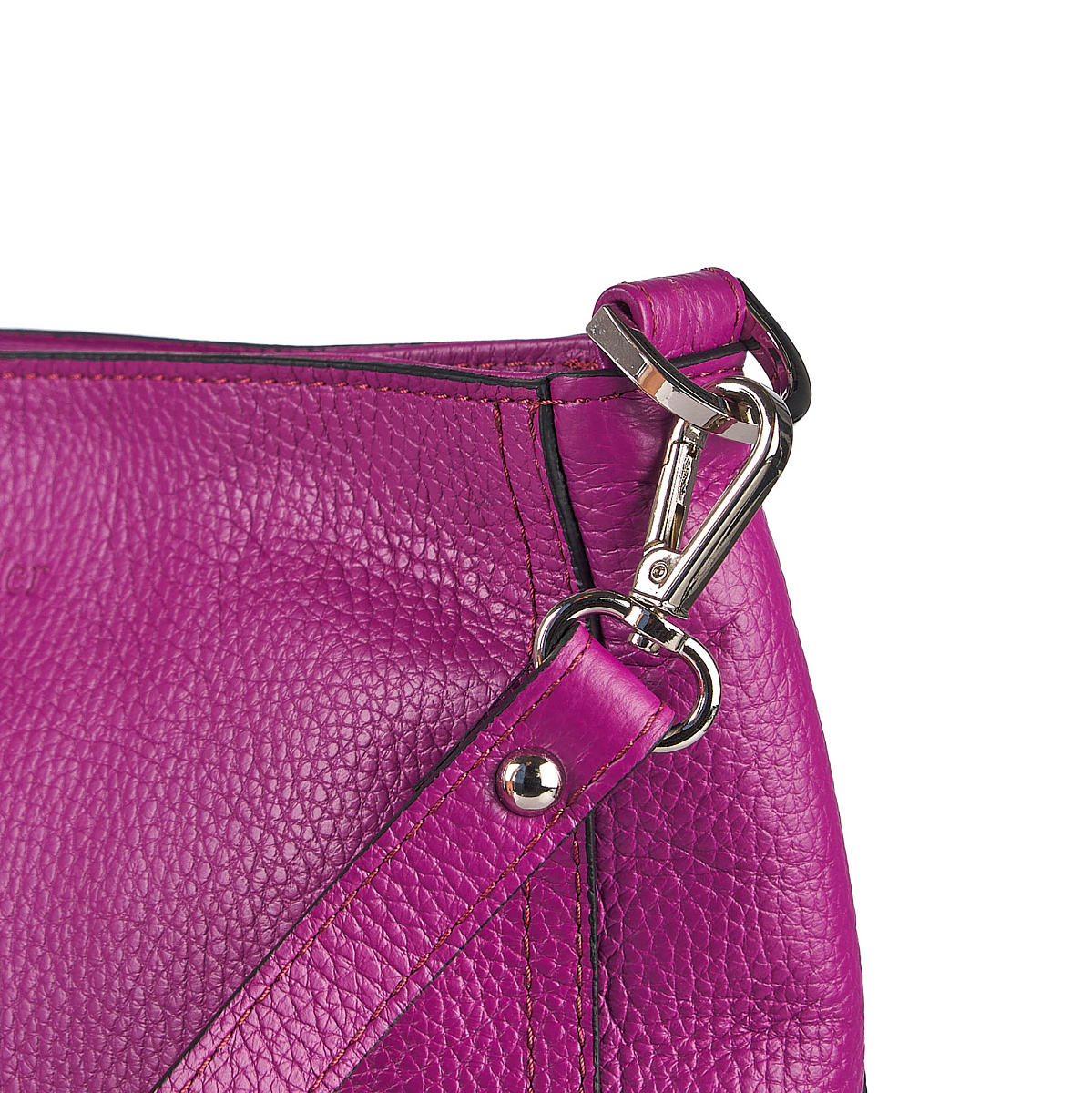 Женская сумка Dr. Koffer из натуральной кожи розовая