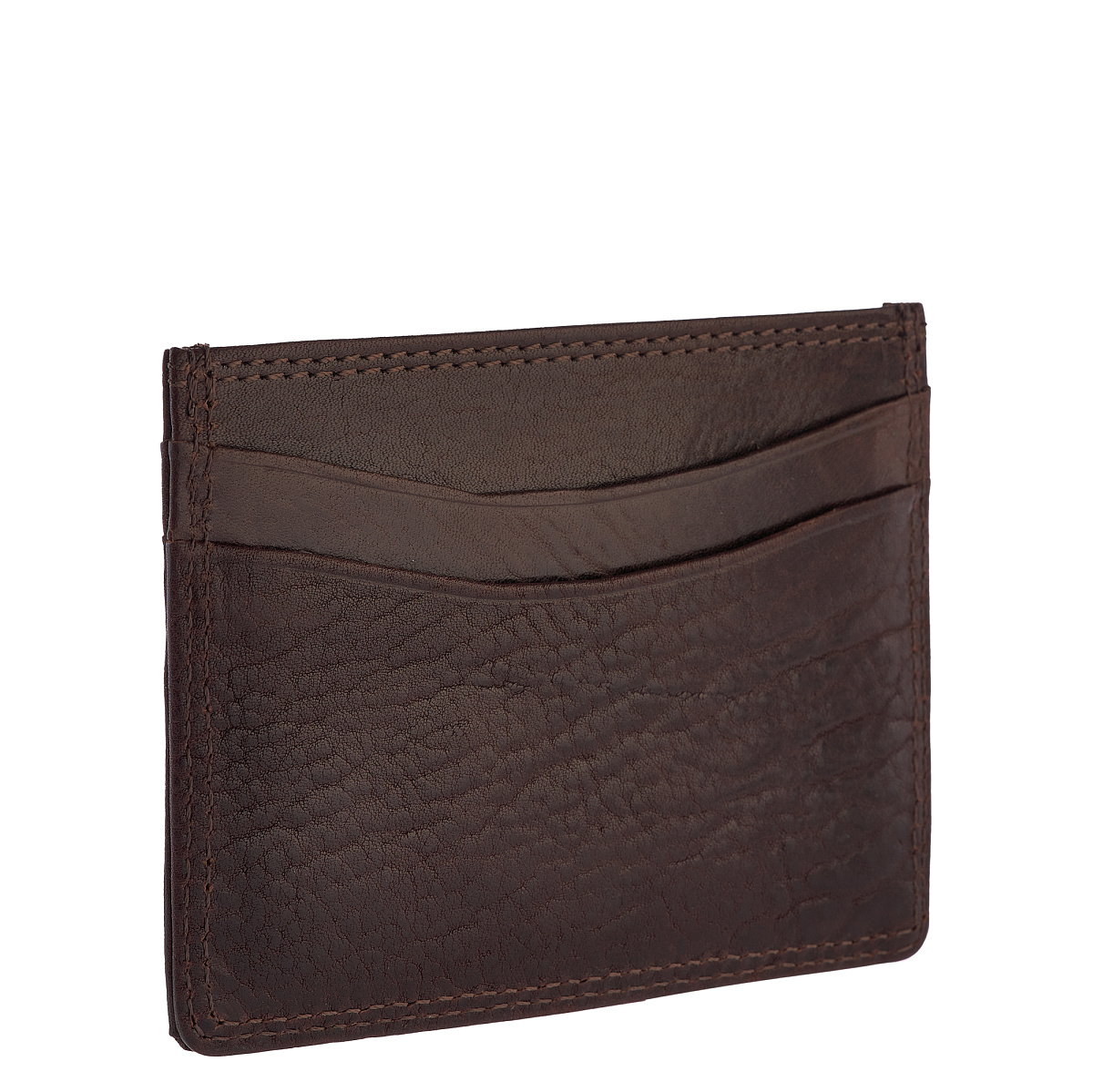 Кредитница Dr.Koffer из натуральной кожи коричневая