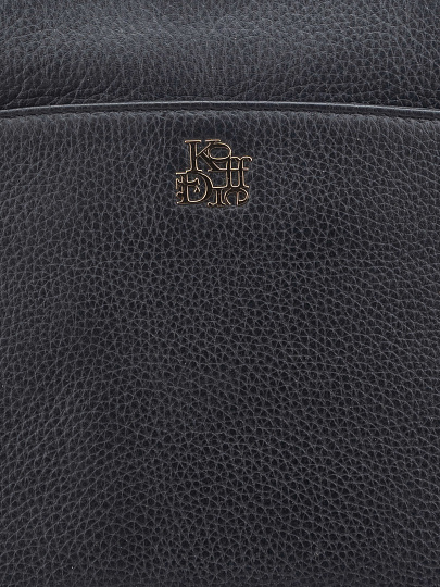 Женская сумка Dr. Koffer из натуральной кожи черная