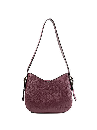 Женская сумка Dr.Koffer из натуральной кожи бордовая