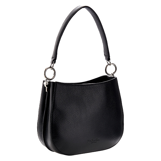 Женская сумка Dr. Koffer из натуральной кожи черная