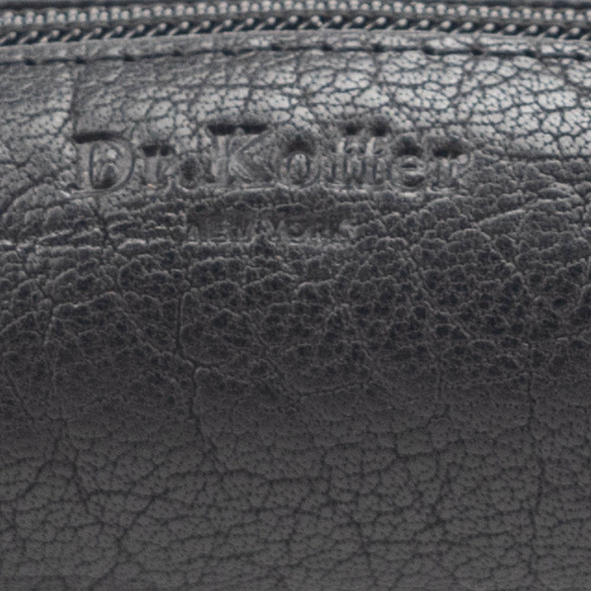 Ключница Dr. Koffer из натуральной кожи черная