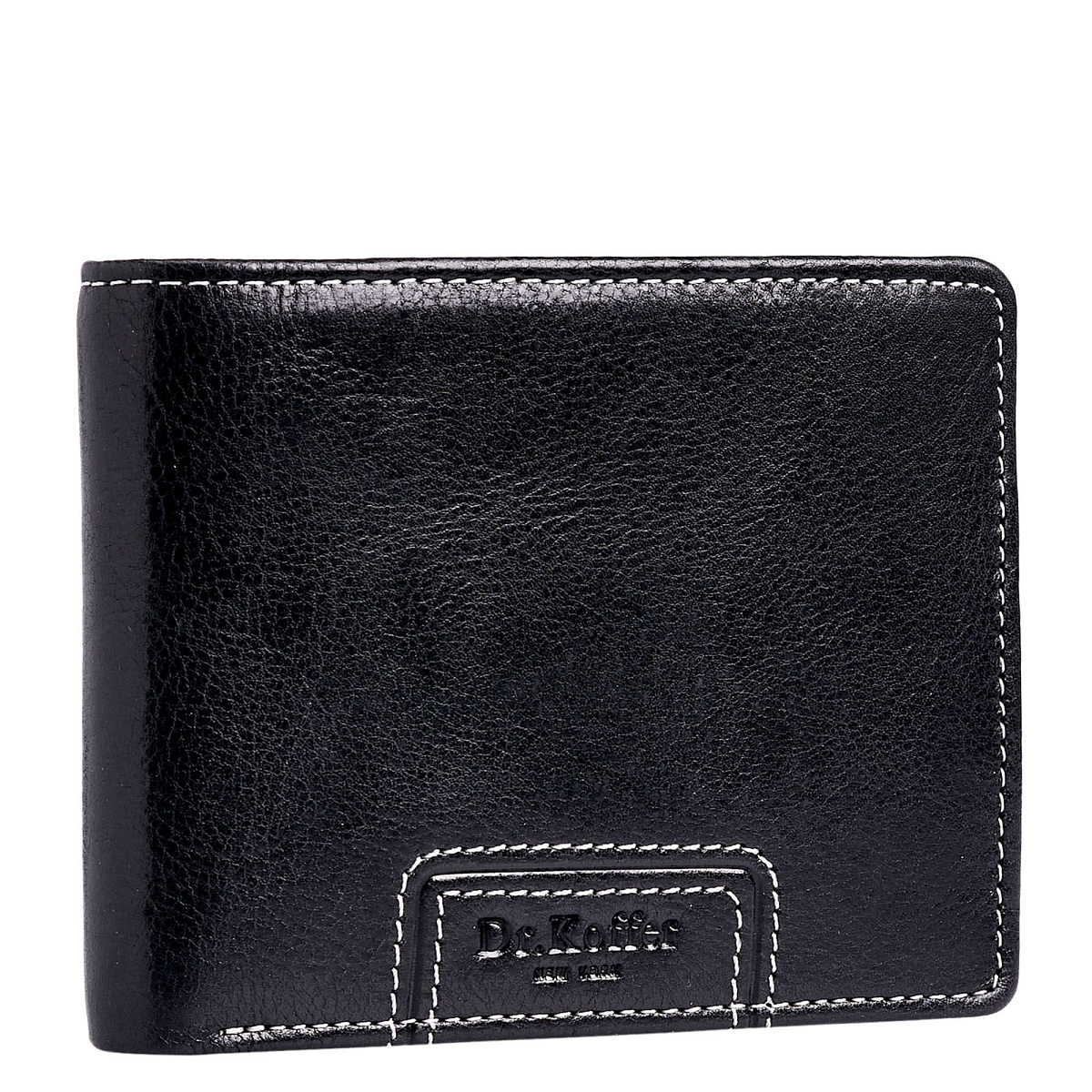 Портмоне Dr.Koffer из натуральной кожи черное