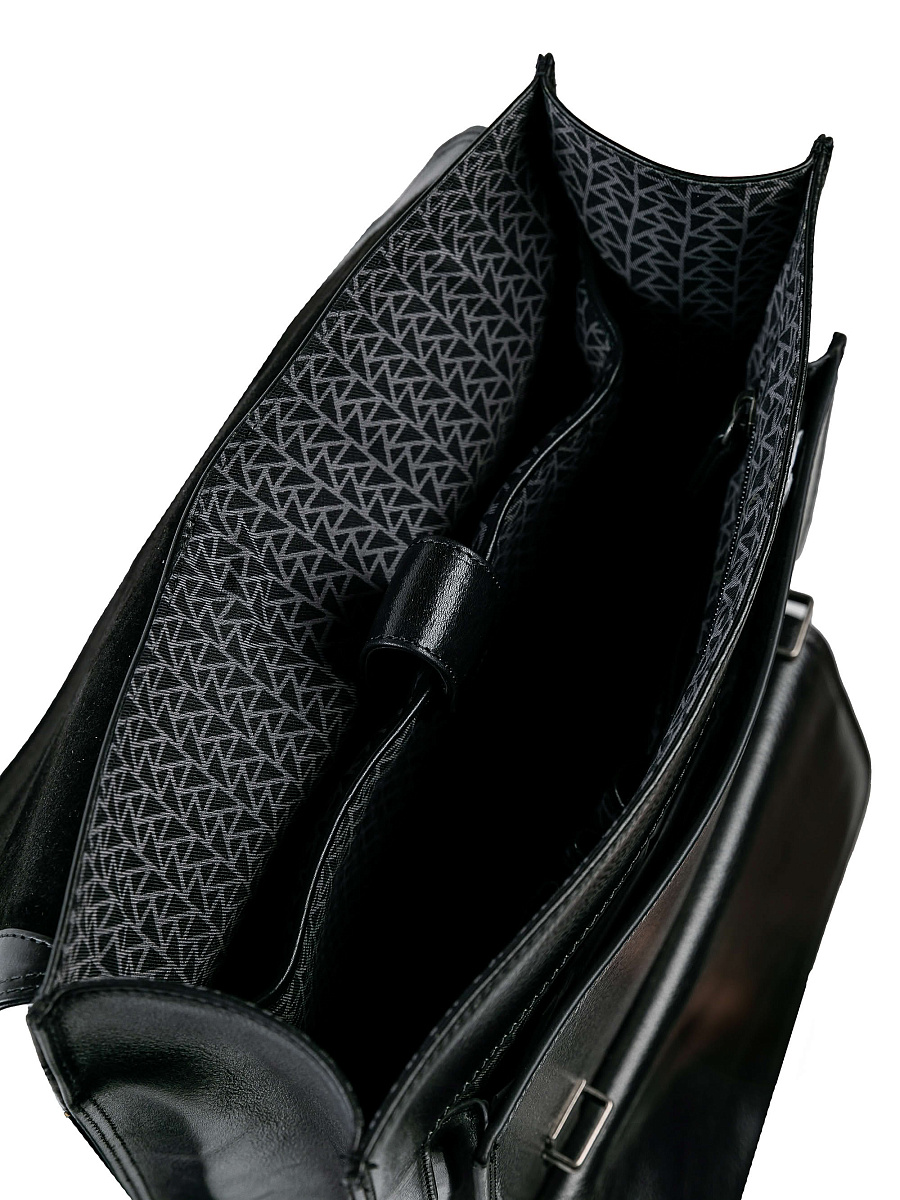 Рюкзак Dr.Koffer из натуральной кожи черный