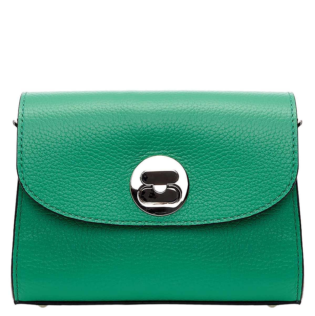 Женская сумка Dr. Koffer из натуральной кожи зеленая