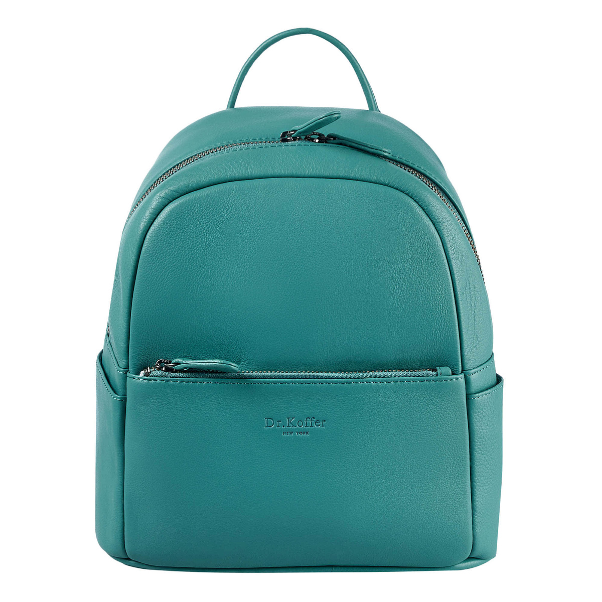Рюкзак Dr.Koffer из натуральной кожи зеленый
