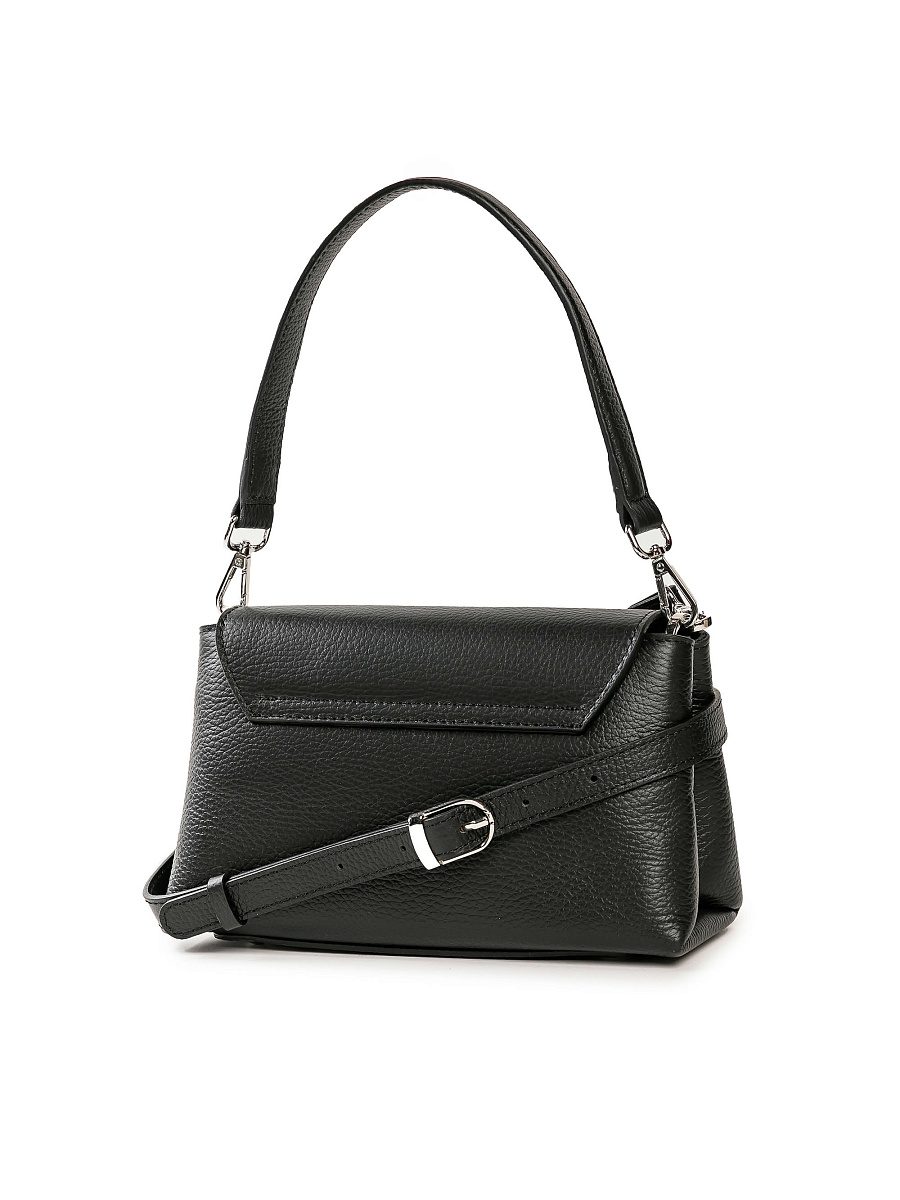 Женская сумка Dr. Koffer из натуральной кожи черная