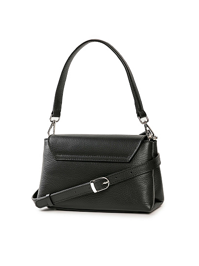 Женская сумка Dr. Koffer из натуральной кожи черная