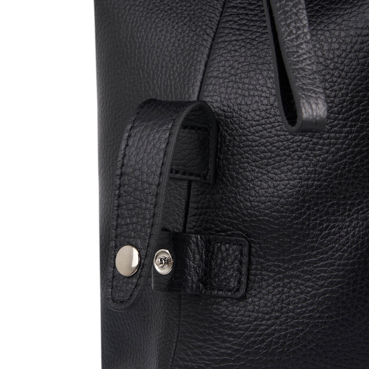 Сумка дорожная Dr.Koffer из натуральной кожи черная