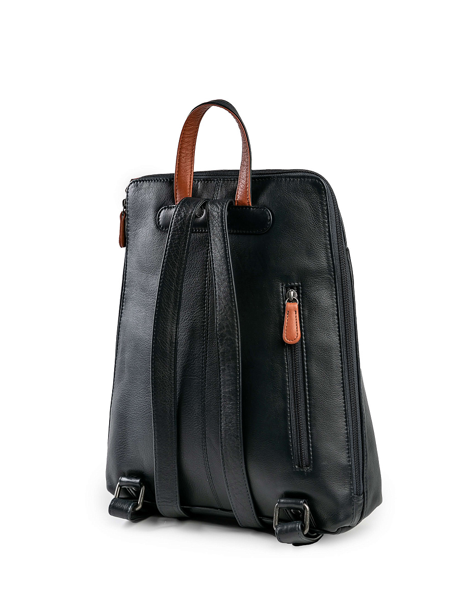 Рюкзак Dr.Koffer из натуральной кожи синий