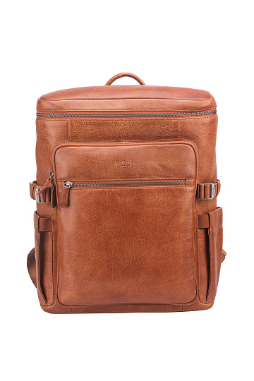Рюкзак Dr. Koffer из натуральной кожи коричневый