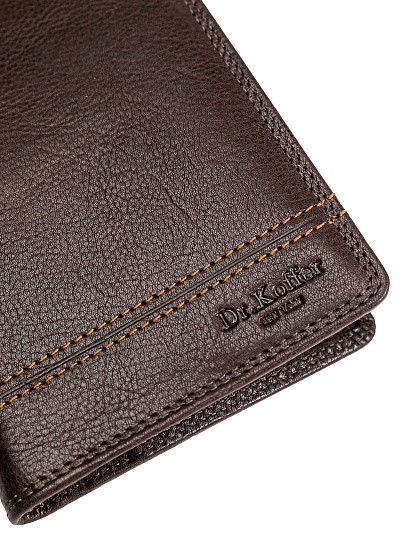 Обложка для паспорта/автодок из натуральной кожи Dr. Koffer