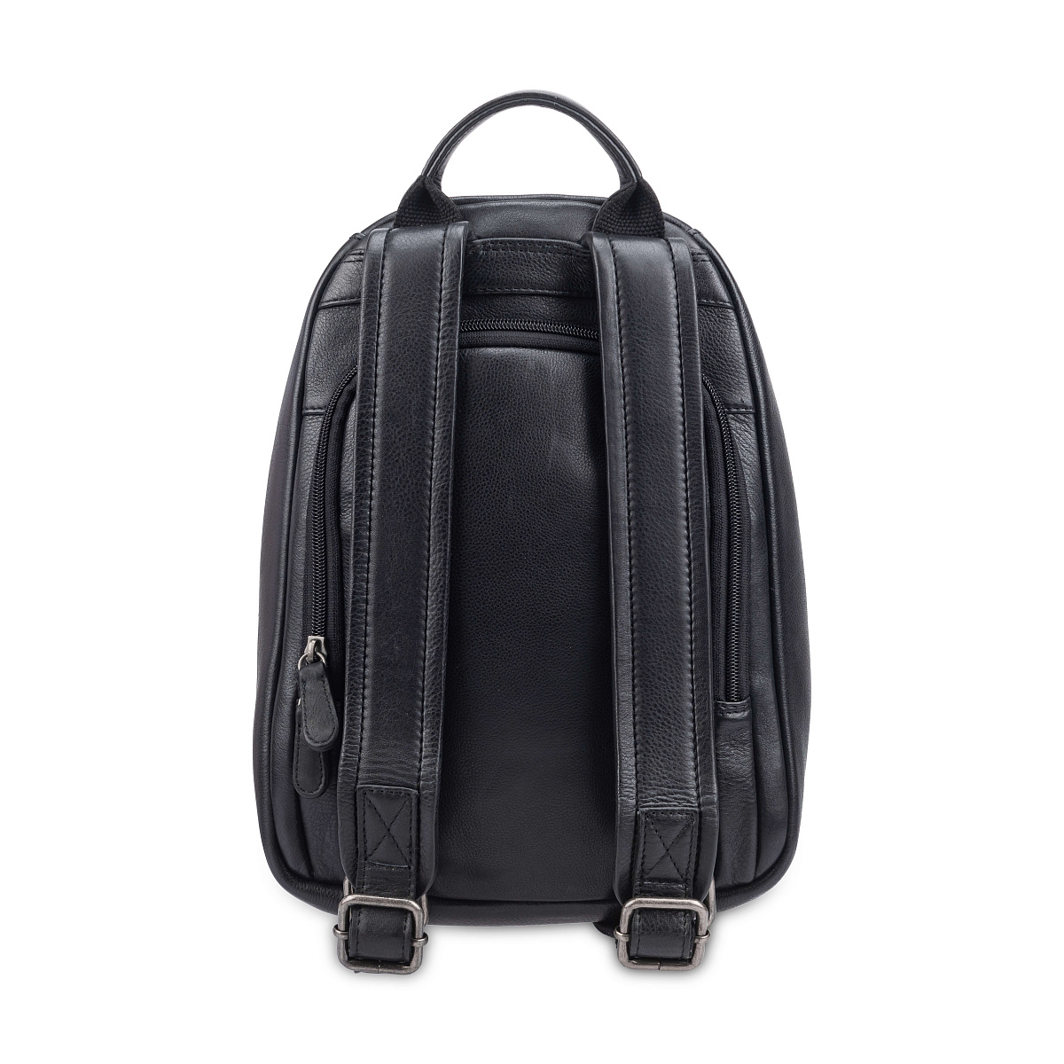 Рюкзак Dr.Koffer из натуральной кожи черный