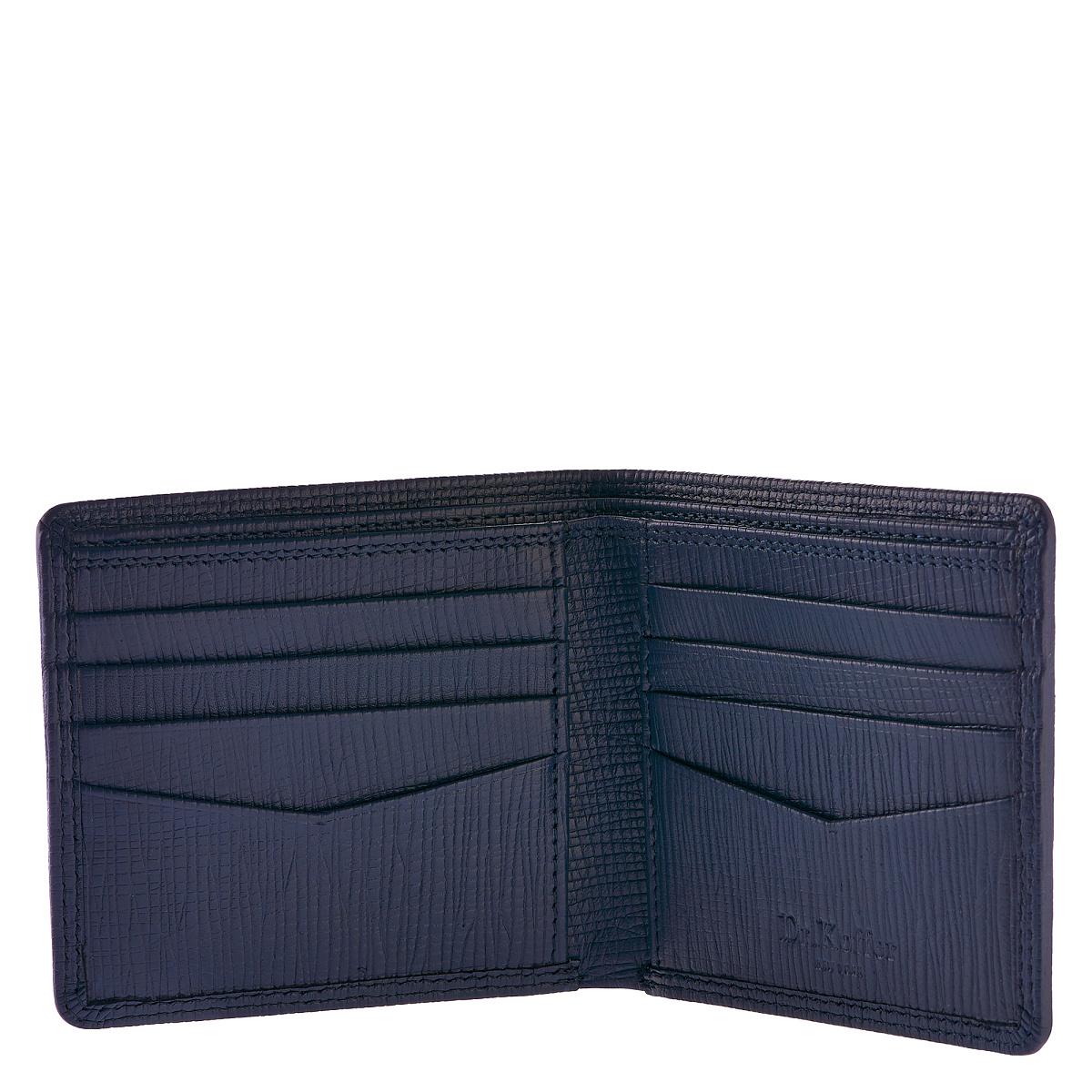 Портмоне Dr.Koffer из натуральной кожи синее