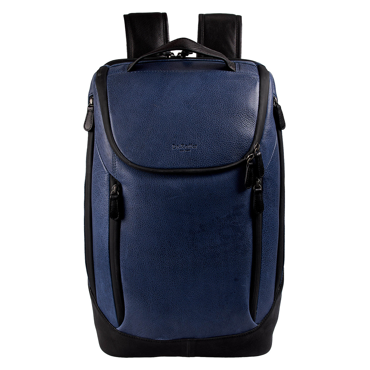 Рюкзак Dr.Koffer из натуральной кожи синий