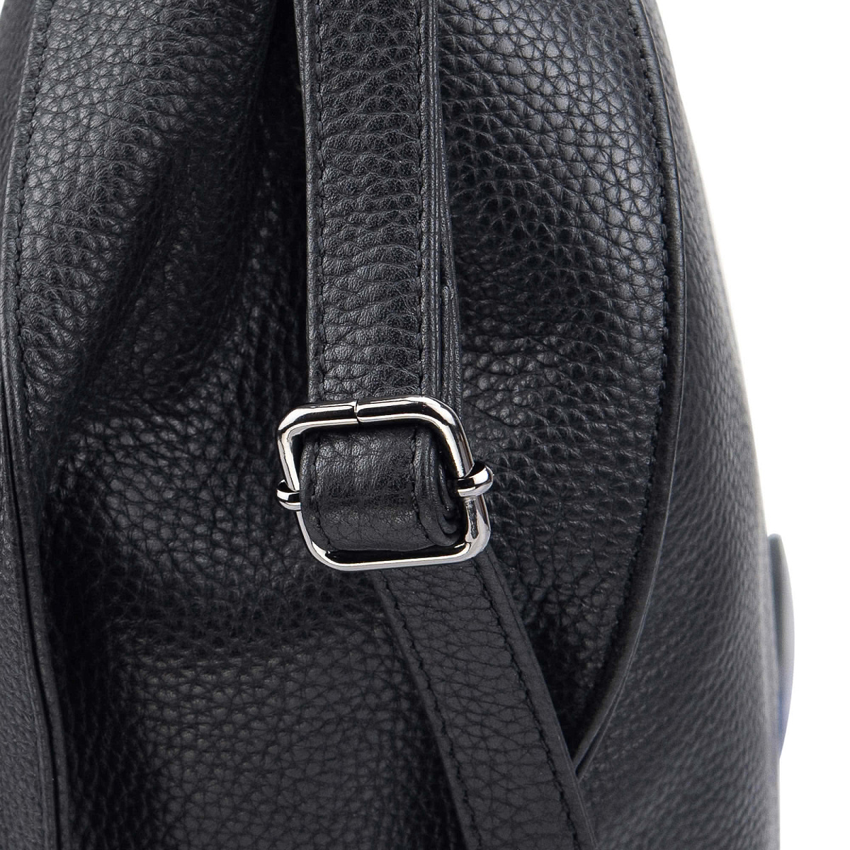 Женская сумка Dr.Koffer из натуральной кожи чёрная